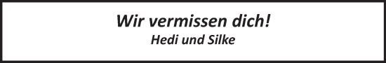 Traueranzeige von Elfi Huppertz von WochenSpiegel